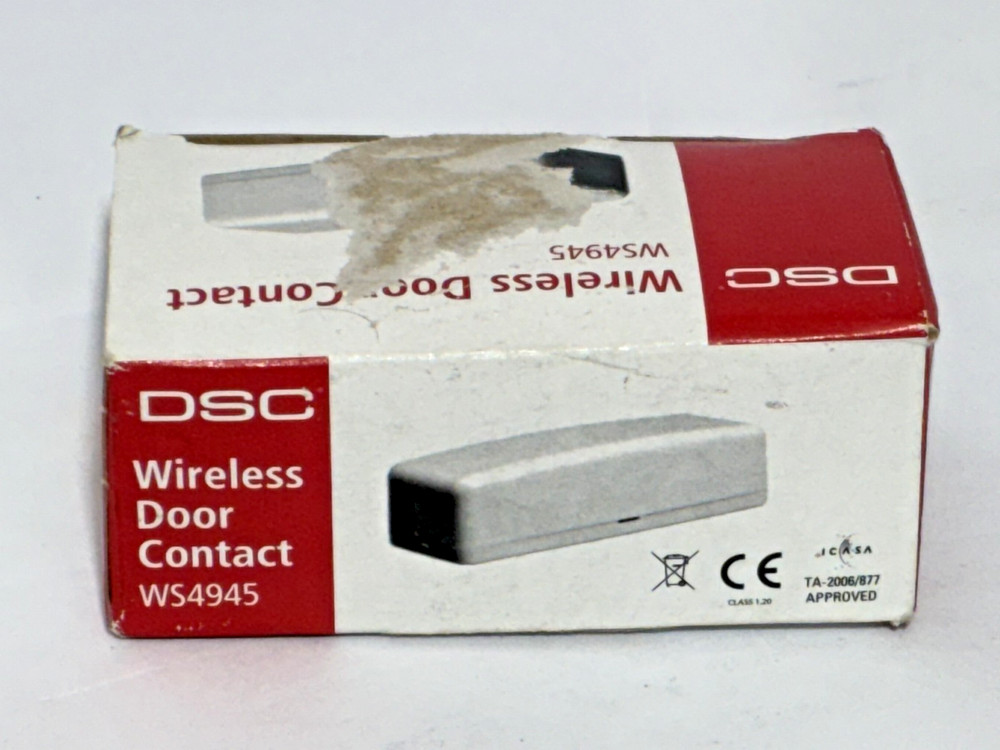 DSC WS4945 Wireless Door Window Contact Transmitter