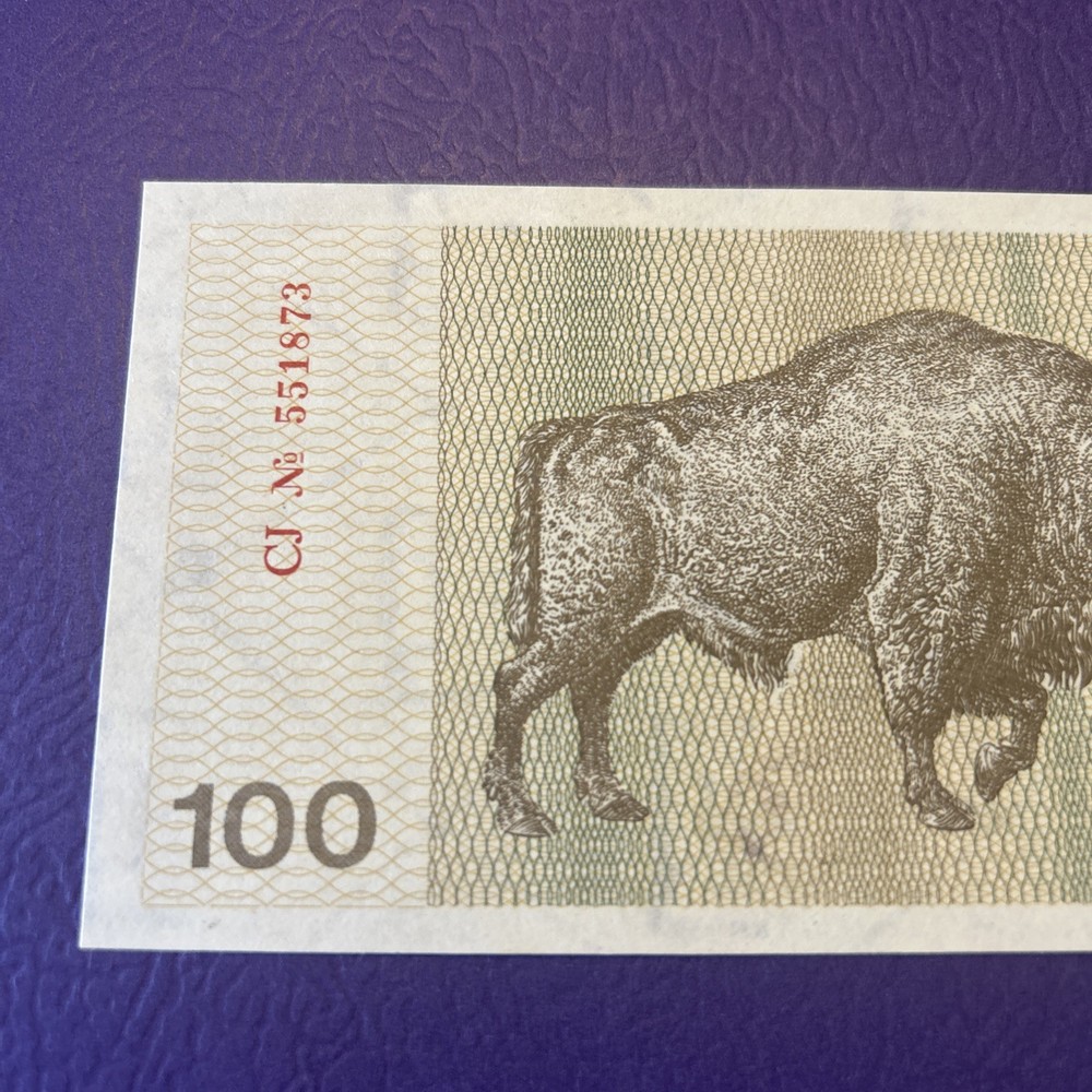 Lithuania- 100 Talonas- 1991