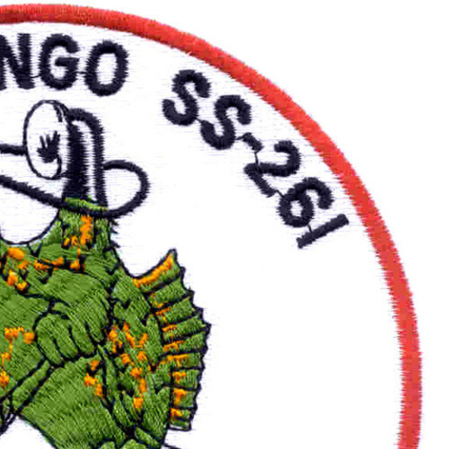 SS-261 USS Mingo Patch