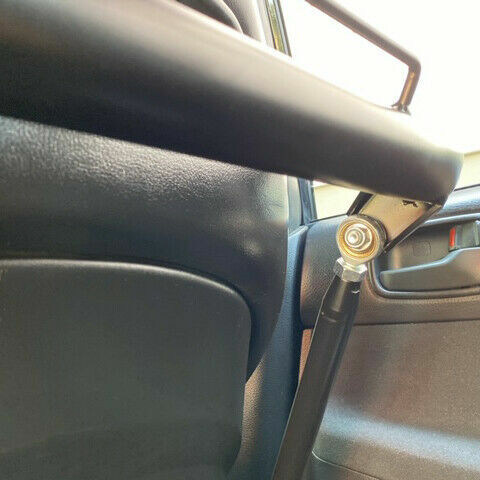 49" Stainless Steel Racing Safety Seat Belt Chassis Roll Harness Bar Rod Kit