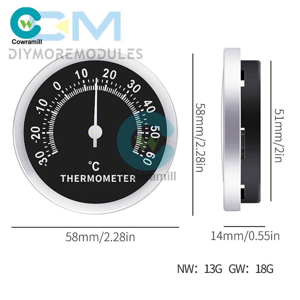 Hanging Pointer Thermometer Indoor Household Accuracy Induction TemperatureMeter