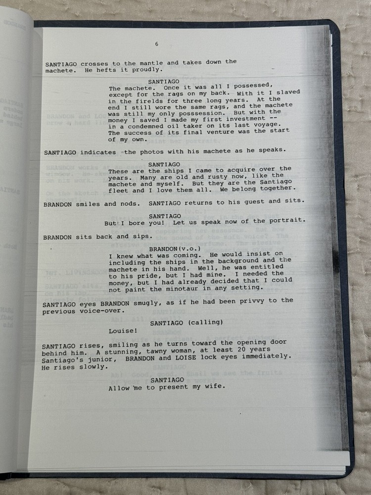 "THE NIGHT BEFORE CHRISTMAS" Script by RON FORD based on ROBERT BLOCH Story