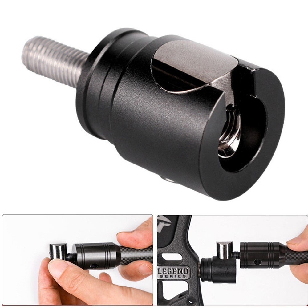 Archery Stabilizer Quick Disconnect Mount Bracket Adapter Balance Bar Bow Joint