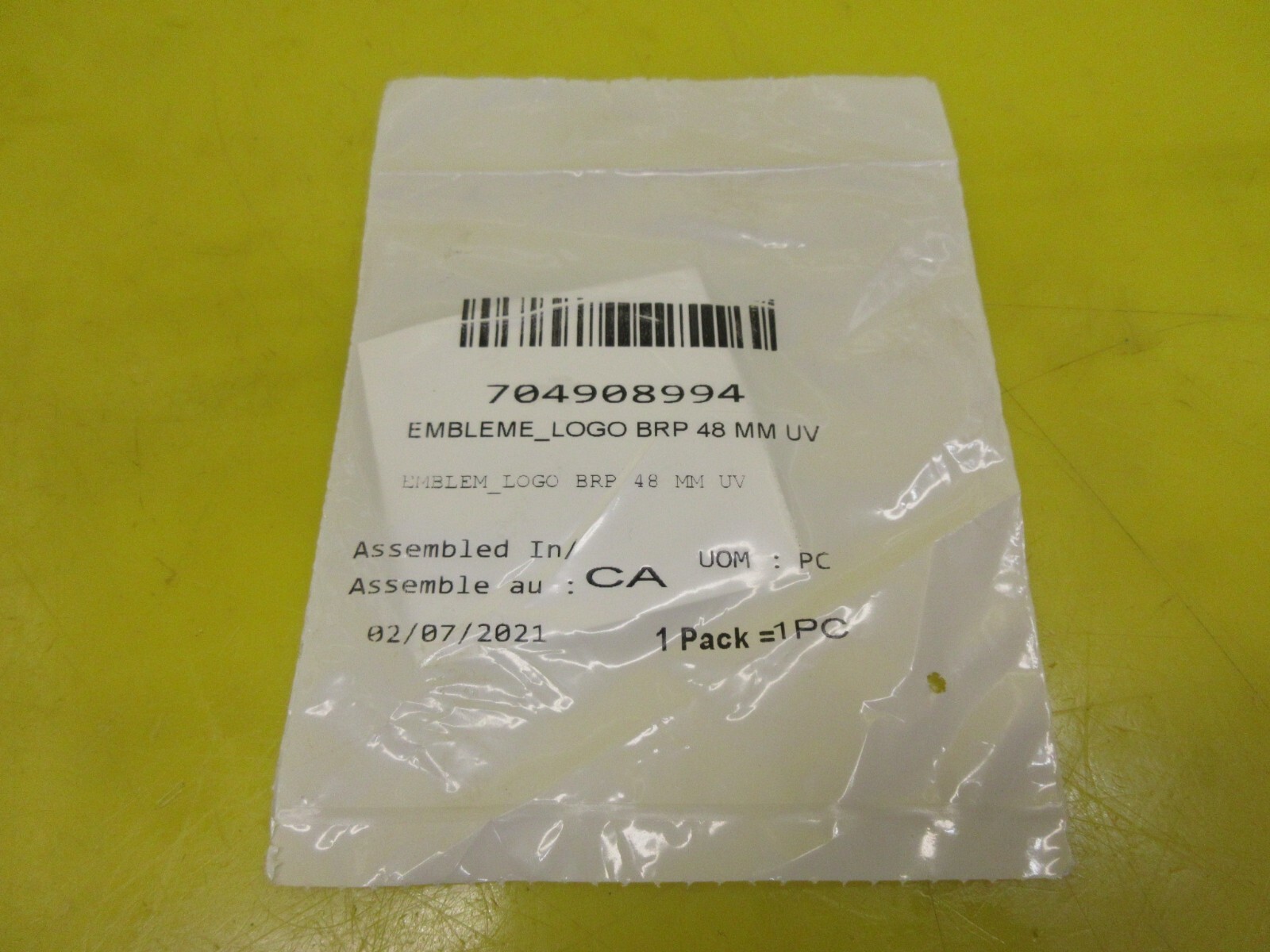 SEA-DOO SEADOO BOMBARDIER BRP OEM HOOD NOSE DECK EMBLEM DECAL ORNAMENT STICKER