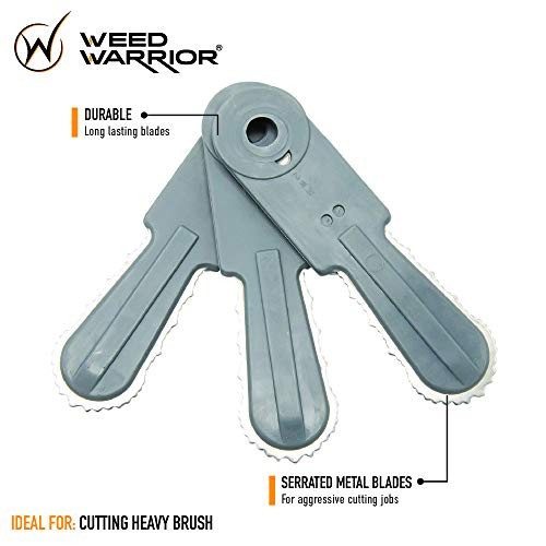 for Brush Cutter Head, 3 Count, Basic Brush Cutter Replacement Blades