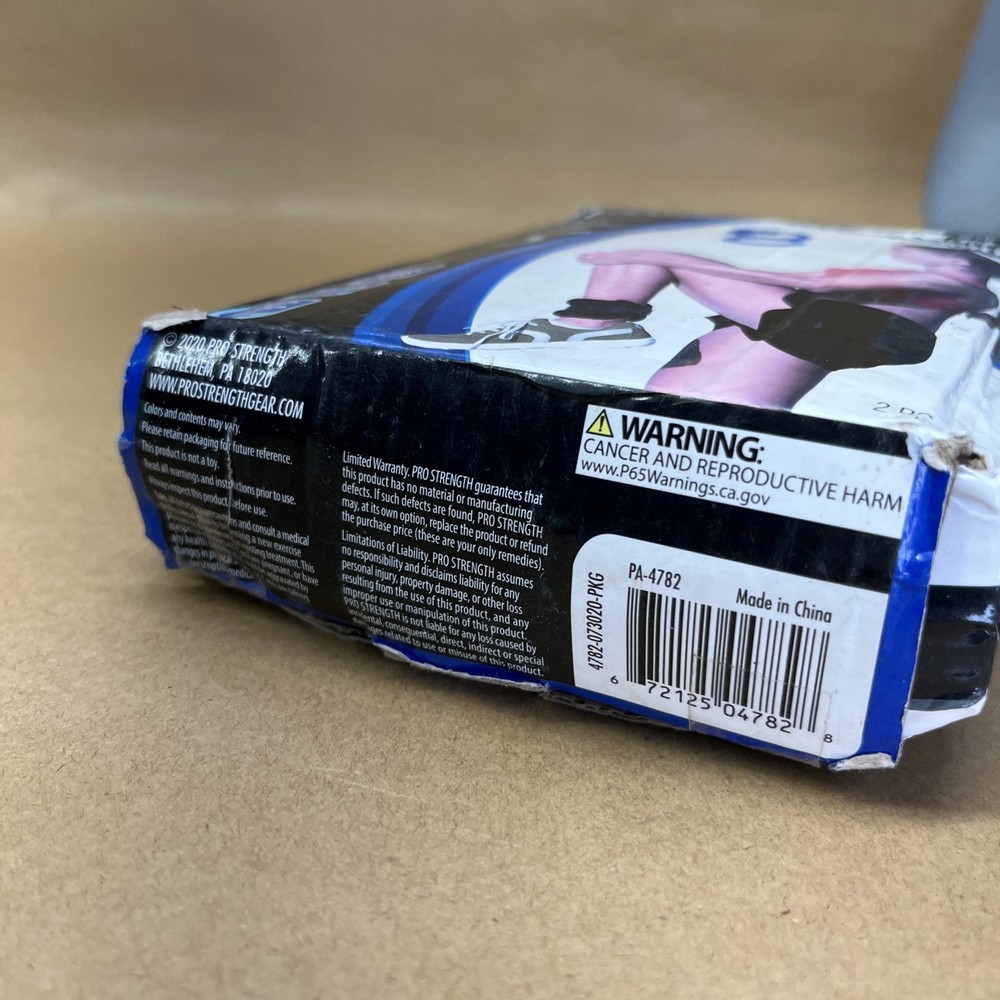 Wrist/Ankle Weights, 1 Pound Each (2 lb Set total) Soft, Adjustable Secure New