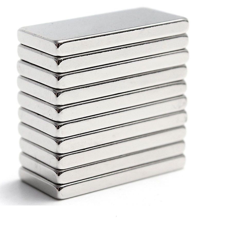 10/20/50/100pcs Super Strong Block Fridge Magnets Rare Earth Neodymium 20x10x2mm