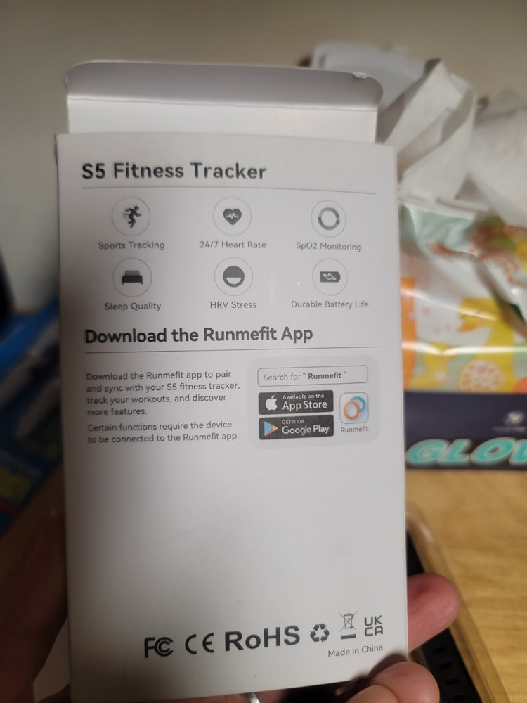 S5 SMART FITNESS TRACKER