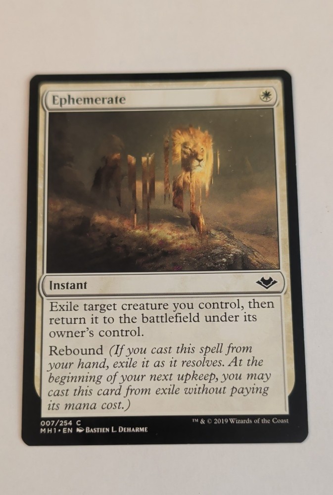 Ephemerate Modern Horizons Regular