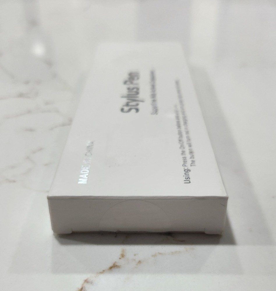 Active Capacitive Stylus Pen White USB Powered Universal Touchscreen