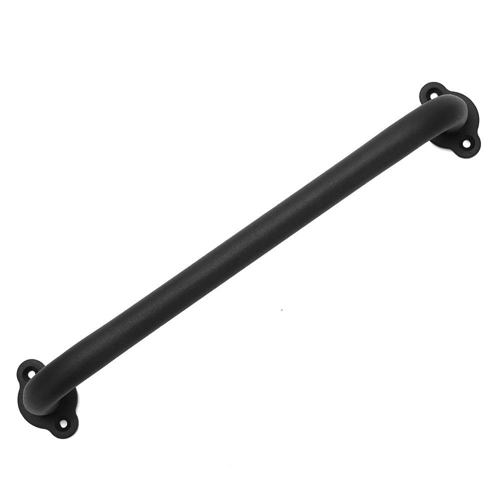 Sliding Barn Door Pull Flush Handle Gate Hardware Set Matte Black Carbon steel