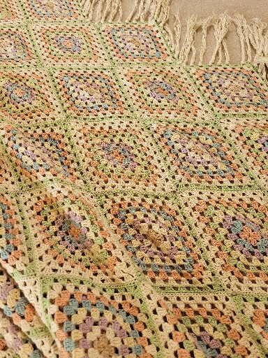 Bedspread Handmade with Bucilla Cotton