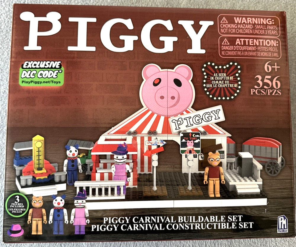 Piggy Roblox Carnival Building Set with Figures Chapter 8 with Code