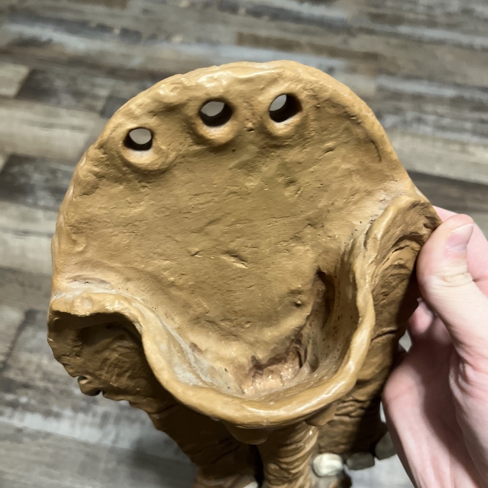 Handmade Clay Elephant Wall Hanging Decor/Planter