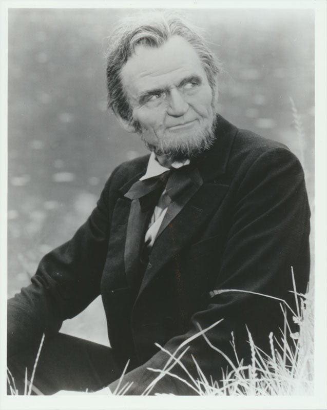 Hal HOLBROOK / Typed Note Signed / Unsigned Photograph