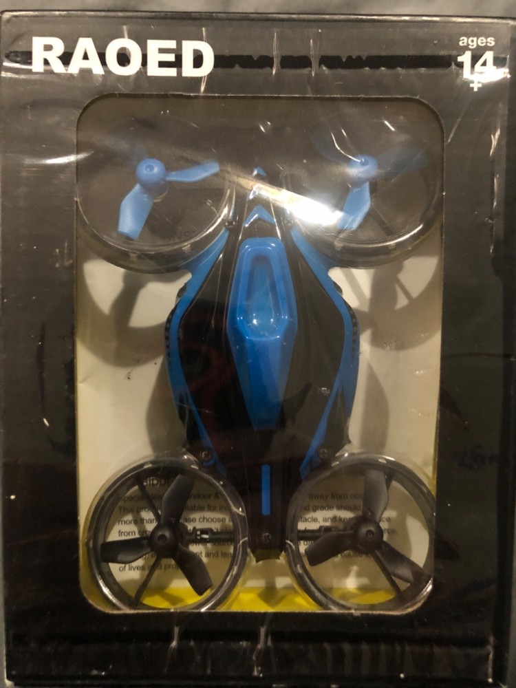 RAOED EC210 Blue Drone With Remote Controller 2 In 1