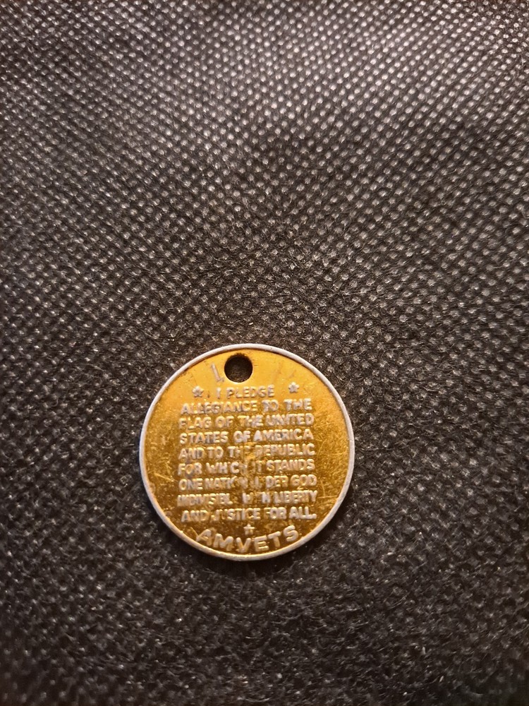 1961 FREEDOM 7 AMVETS TOKEN! e8253UXX