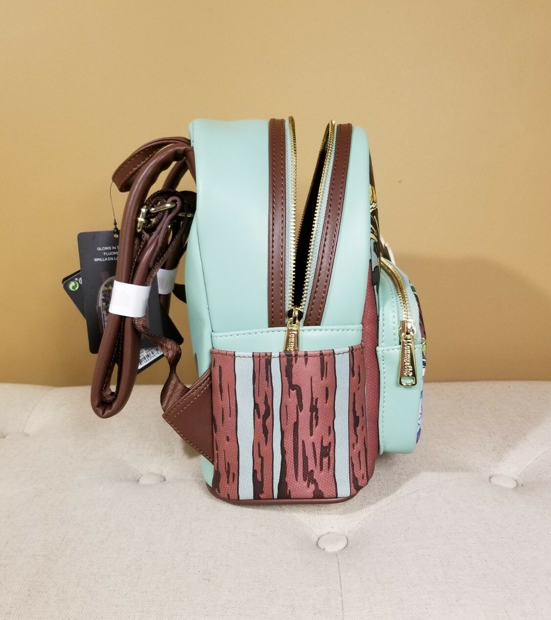 Loungefly Star Wars Ewoks and Droids Glow in the Dark Exclusive Backpack NEW