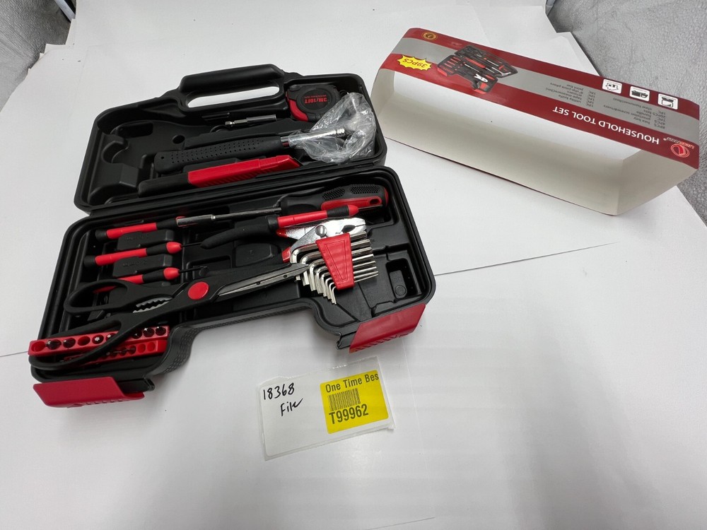 LECHGTOOLS Household Tool 39 Piece Hex Key Precision Screwdriver Handle Bit