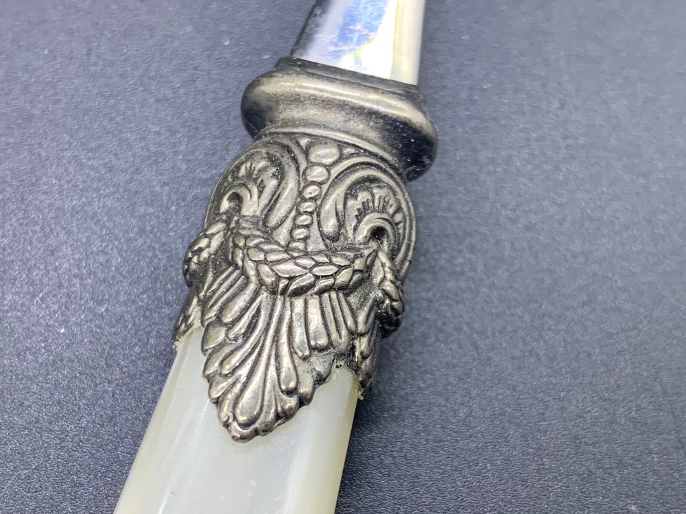 VINTAGE FLATWARE SERVING FORK TIFFANI BOUTIQUE SIGNED ITALY MADE