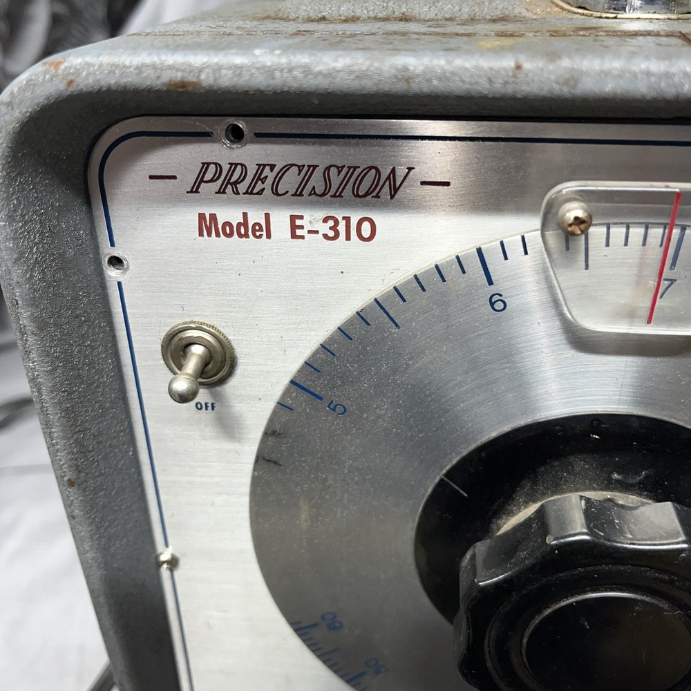 PRECISION PACO E-310 SIGNAL GENERATOR untested as is