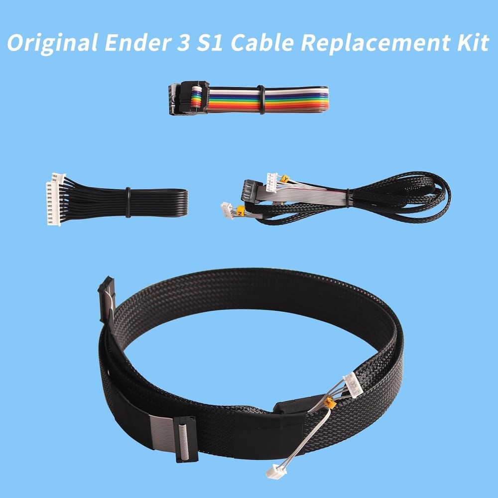 3D Printer Accessories - Ender 3 S1 Cable Replacement: Cable Wrap Spare Set for