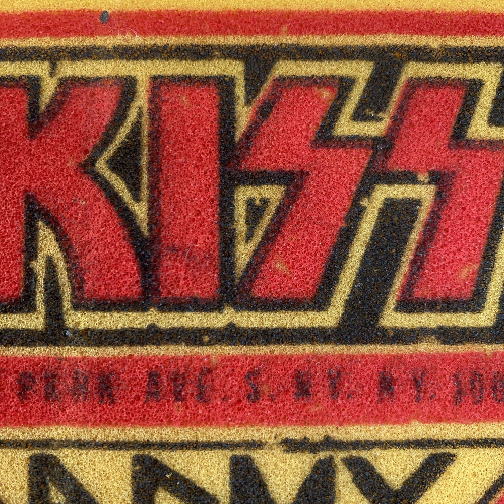 KISS ARMY 1979 Official Tour Sponge From The DYNASTY Tour -free Shipping