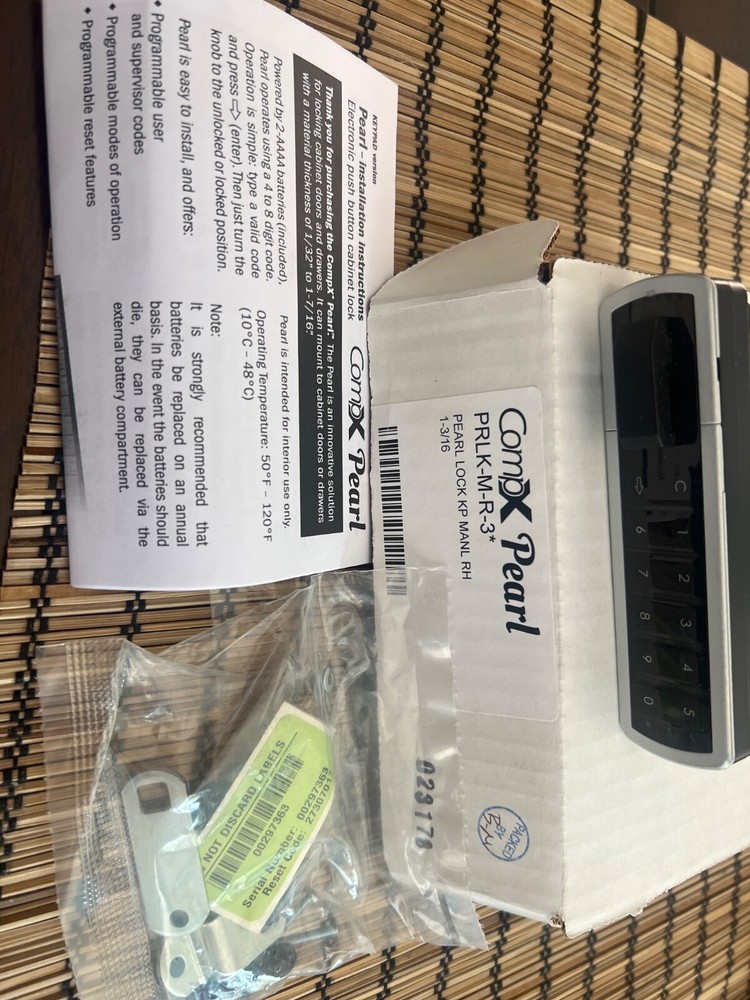 Compx Pearl manual right hand