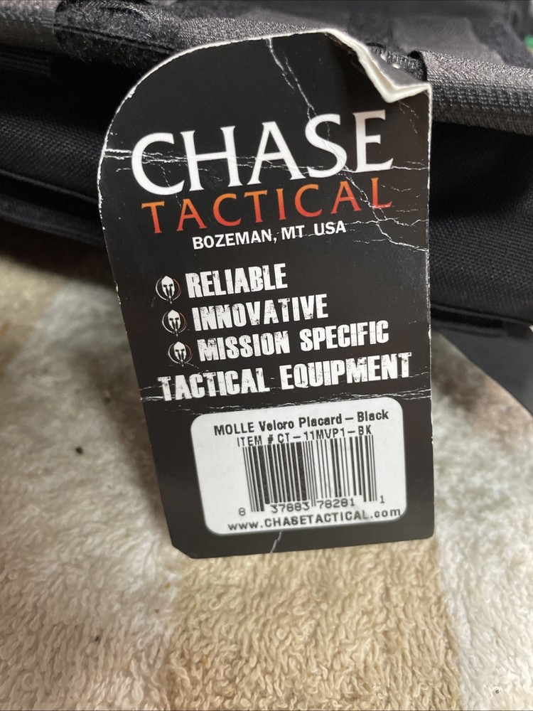 CHASE TACTICAL MODULAR ENHANCED ARMOR PLATE CARRIER