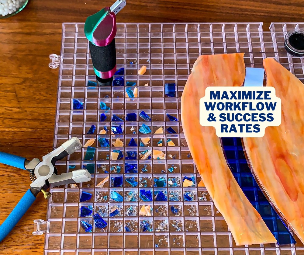 Waffle Grid 1-Pack - The Original Multi-Use Modular Grid System - Solid Botto...