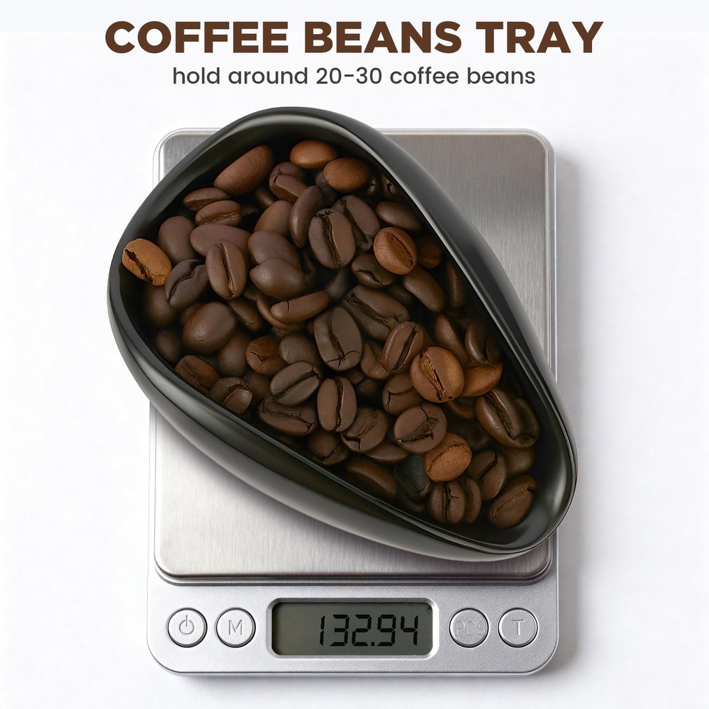 Ceramic Coffee Bean Dosing Cup + Sprayer Gift Set, Spoon Rest, Mini Coffee Sp...