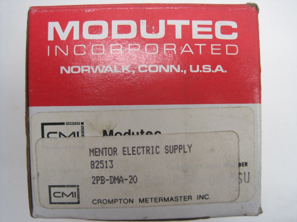 New Modutec 2PB-DMA-20 Panel Meter 82513  2PBDMA20