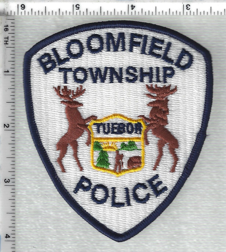 Bloomfield Township Police  (Michigan)  Shoulder Patch