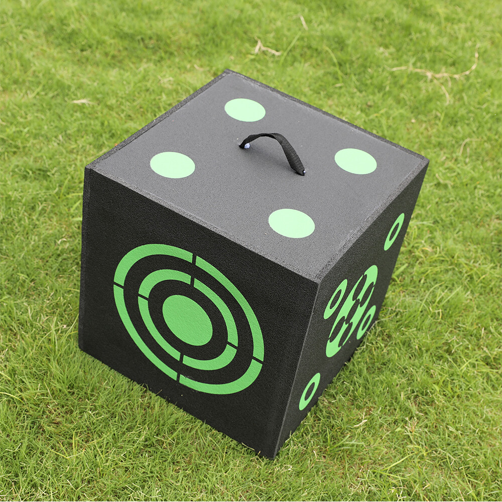 Targets High Density Foam 40cm Cube Bow Arrow Shooting Practice Archery 3D