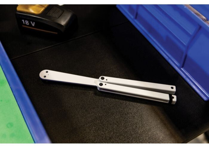 Squid Industries Squiddy Trainer White Polymer With Unsharpened Round-Tip Blade