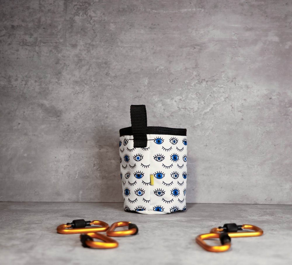 Evil Eye Chalk Bag — Watch Your Grip