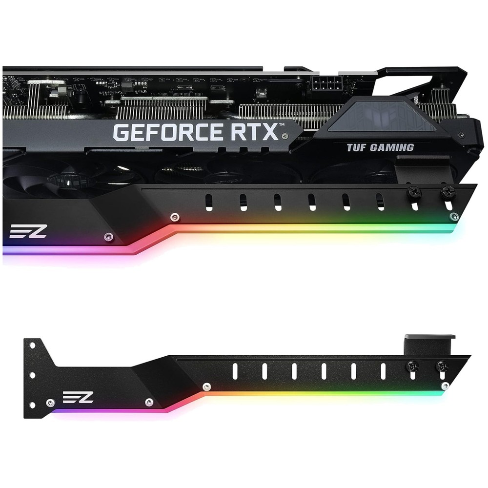 Graphics Card Support Bracket - RX6700, 309EZ-Black