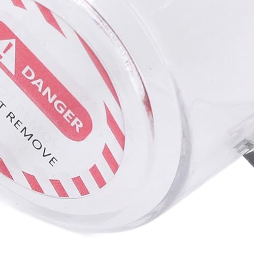 Round Push Button Switch Protective Cover, Transparent Strong Magnet Cover