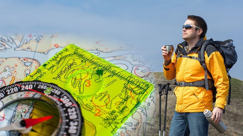 Orienteering Compass - Advanced Scout Compass for Hiking, Camping, and Backpa...