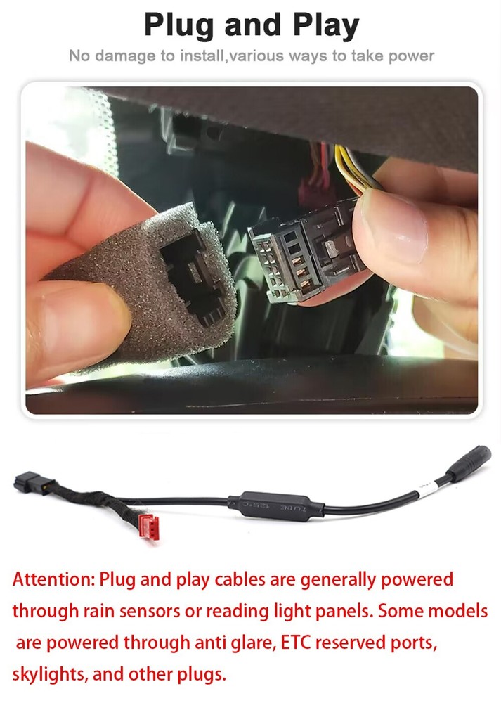 4K Wifi DVR Dash Cam Camera for BMW 1 3 Series E81 E82 E87 E88 E90 E91 E92 E93