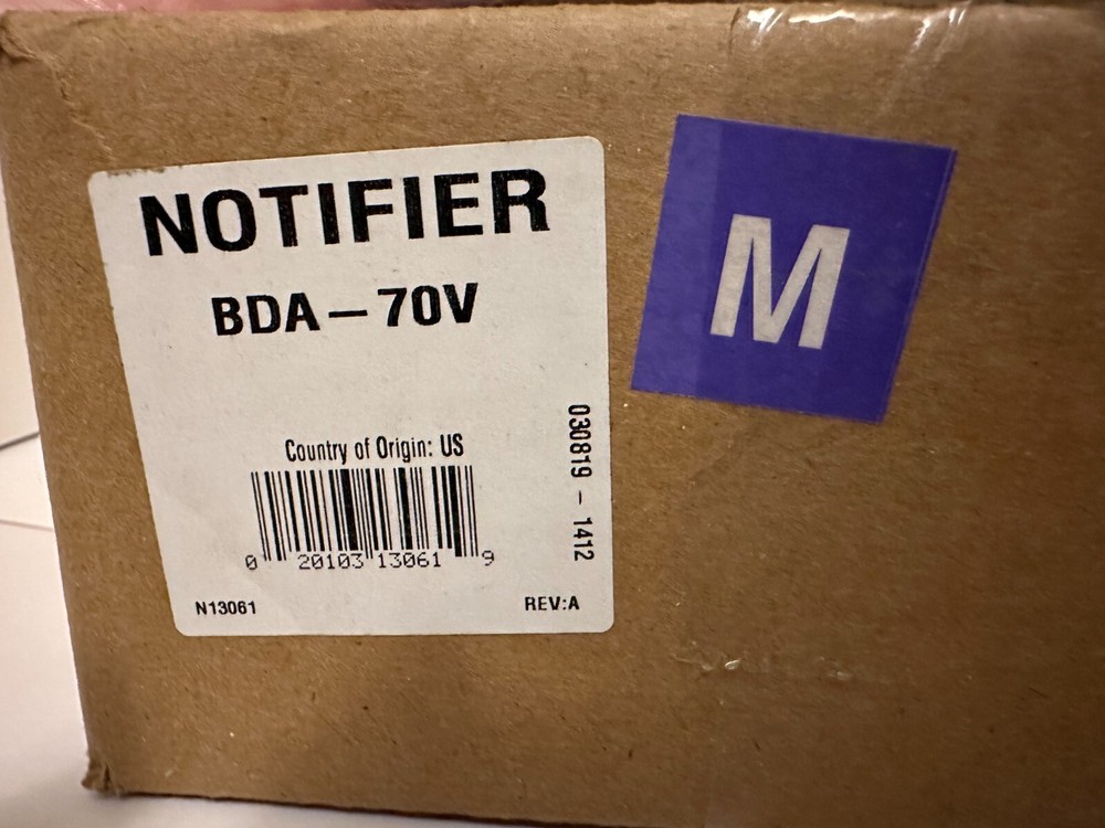 NEW OPEN BOX Notifier BDA-70V - Amplifier