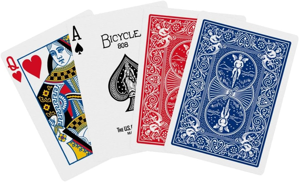 Bicycle Standard Playing Cards, Poker Size, 12 Pack