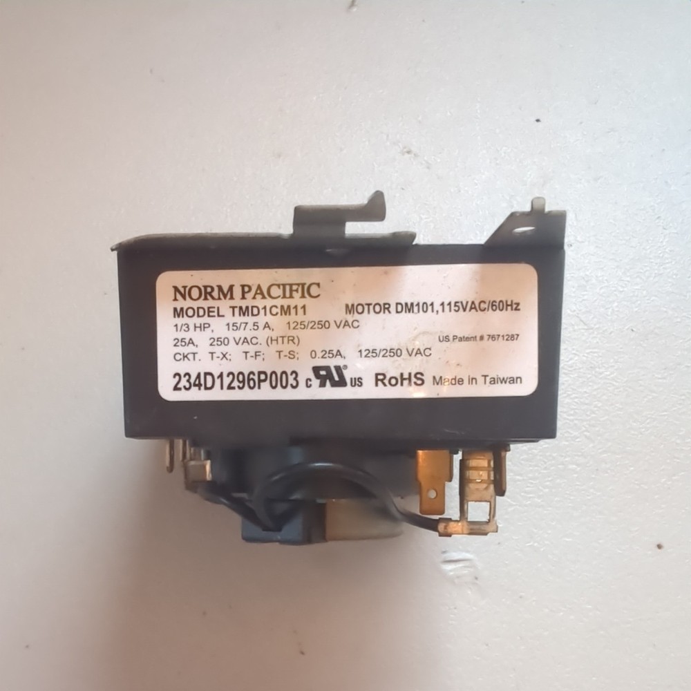 Norm Pacific TMD1CM11 Dryer Timer