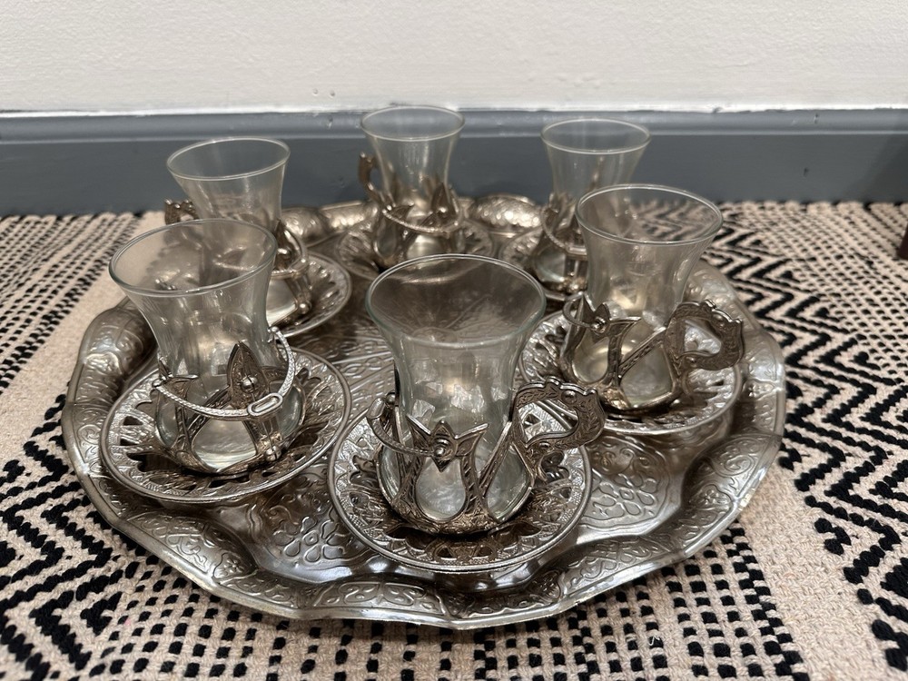 Traditional Silver Tea Set for 6