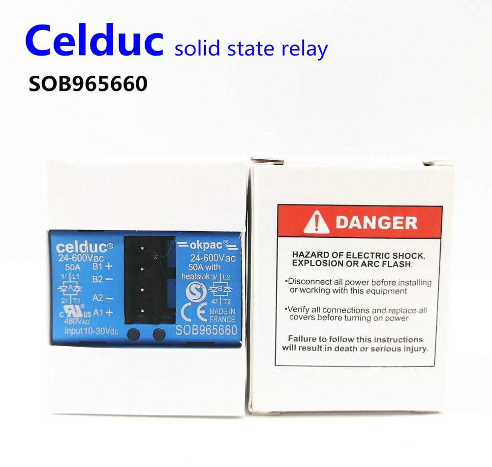1pcs Celduc solid state relay SOB965660 50A 24-600VAC