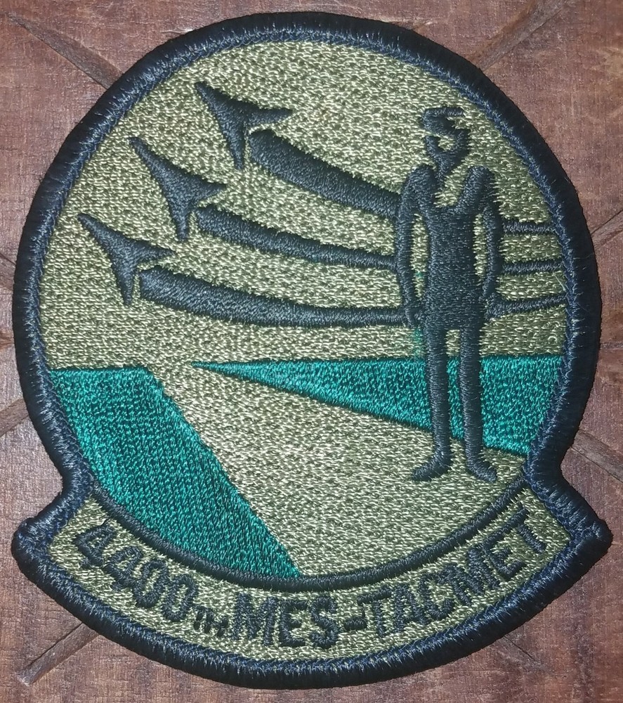 USAF AIR FORCE: 4400th MES-TACMET Management Engineering Squadron Patch: SUBDUED