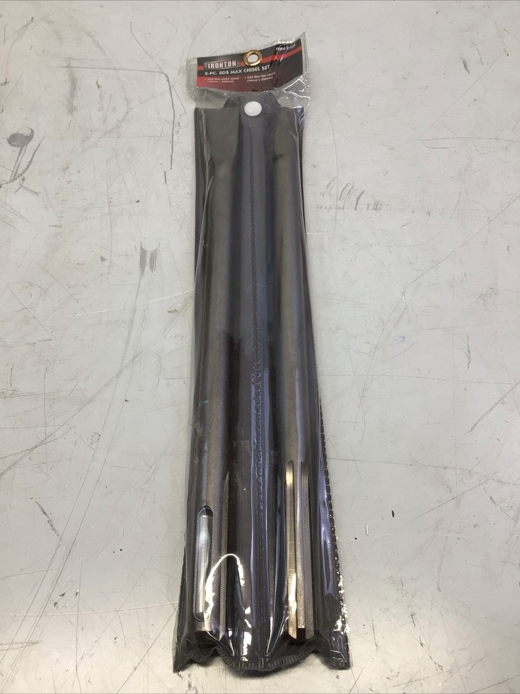 Ironton 2Pc SDS Max Chisel Set Item No 61534