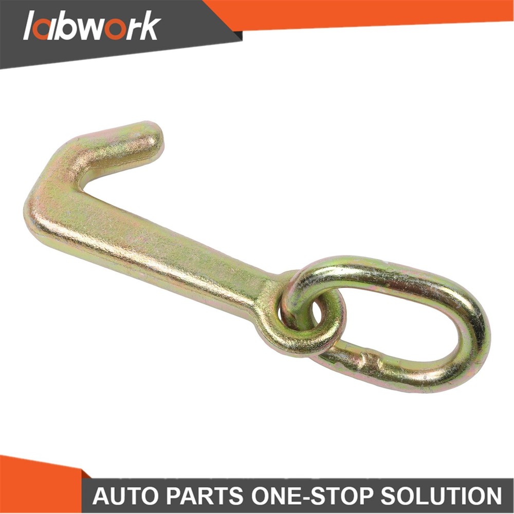 Labwork 2 Pack 5/16 Inch Mini J Hook G70 5400 Lbs Working Load Limit Hooks