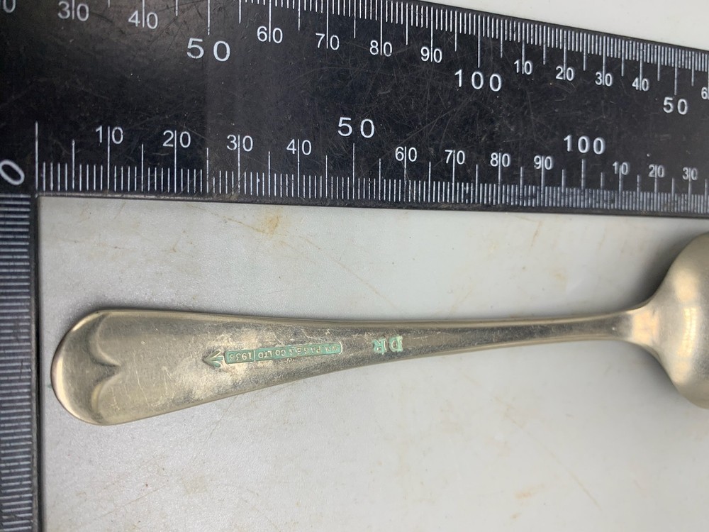 British Army Spoon - Original WW2 Cutlery - Dated 1938