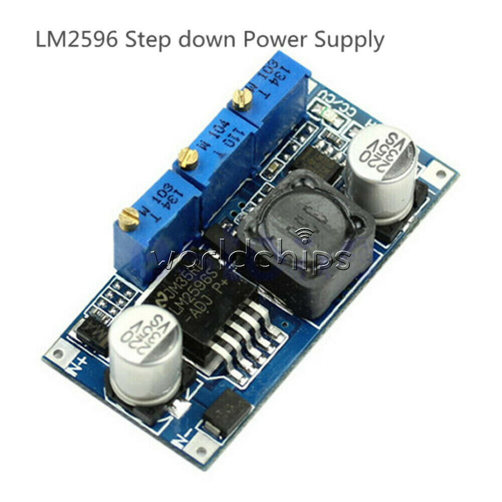 2/5/10PCS LM2596 DC-DC CC/CV Power Supply Module Converter Step down LED driver